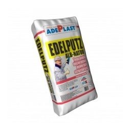Tencuiala Decorativa Minerala Adeplast Edelputz Alb Natural / 25Kg