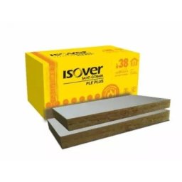 VATA MINERALA BAZALTICA ISOVER PLE PLUS ALUMINIU 100MM / 3.6 MP