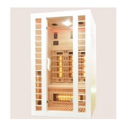 Sauna Cu Infrarosu Sanotechnik Fresh Alb Pentru 2 Persoane J11120
