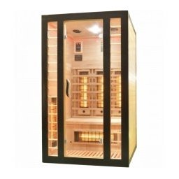 Sauna Cu Infrarosu Sanotechnik Fresh Negru Pentru 2 Persoane J12120