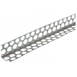 Coltar Aluminiu Simplu Perforat, 23 X 23 Mm, 0.3Mm Grosime, 3 Metri