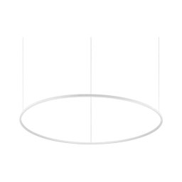 Ideal Lux - Lustră LED pe cablu ORACLE SLIM LED/83W/230V 2700K Ø 150 cm albă