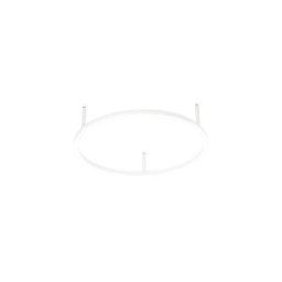 Ideal Lux - Plafonieră LED ORACLE SLIM, 29W, 230V, 2700K, Ø 50 cm, albă