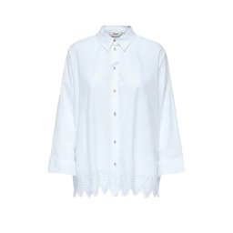 ONLY Cămaşă Onlgraces Tulum Ls Emb Wvn 15343165 11-0601 TCX bright white