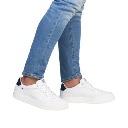 Pantofi casual, Rieker U1902-80 din piele naturala, alb