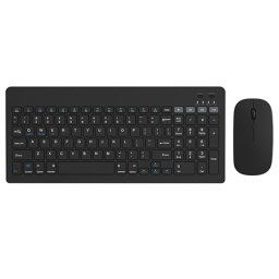 KIT TASTATURA SI MOUSE WIRELESS MISZ NEGRU OMEGA EuroGoods Quality