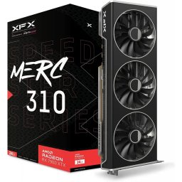 Placa video AMD Radeon RX 7900 XTX Speedster MERC 310 Black 24GB, GDDR6, 384bit