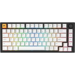 Tastatura Mecanica GMMK PRO 75% Pre-built USB-C Fox Linear Switch Layout US Negru/Alb