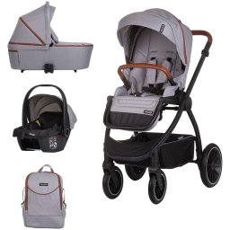 Carucior Chipolino Prestige 3 in 1 cloud grey