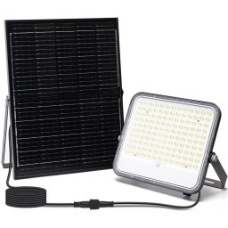 Aigostar - Proiector solar LED reglabil 200W/3,4V IP66 + telecomandă