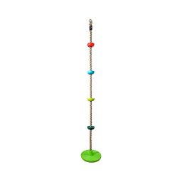 Coardă de cățărare cu discuri pentru copii 2Kids Toys amestec de culori