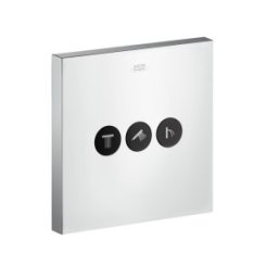 Baterie termostatata cu trei functii Hansgrohe Axor ShowerSelect Square 36717000