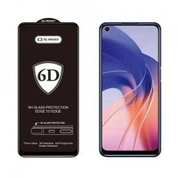 Sticla Full Glue 6D Tempered pentru IPHONE 15 Black - 10 PACK