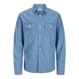 JACK & JONES Cămașă 'JJETravis' albastru denim