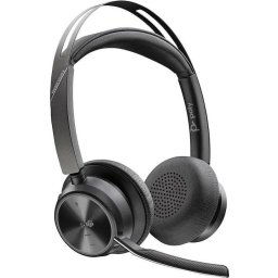 Casti Bluetooth HP Poly Voyager Focus 2 Microsoft Teams Certified USB-C Headset + USB-C/A Adapter