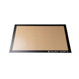 Covoras Antiaderent Silicon Alb cu Fibra de Sticla, 59.5 x 39.5 cm