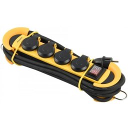Prelungitor Workshop extension cord 4 AC sockets, 3m, 3680W