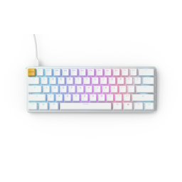 Tastatura GMMK Compact White Ice Edition - Gateron Brown US Layout