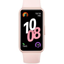 Bratara fitness Band 10 Fluoroelastomer Strap Android/iOS Roz
