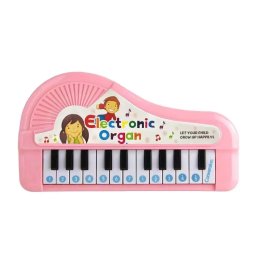 Jucarie muzicala cu pian, Pentru Copii, Jucarie Educationala Instrumente Muzicale, 24 x 14 cm