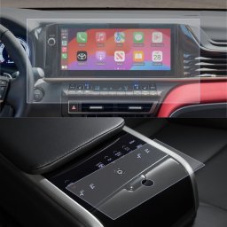 Toyota Camry 2025+ Set Folii de Protectie Navigatie si Display Cotiera Spate - HD-Premium FoliaTa