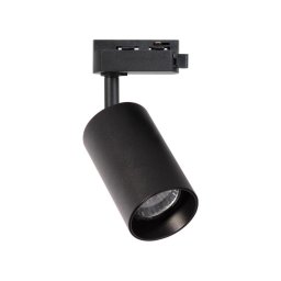 Spot pentru sistem de șină monofazic PIPE 1xGU10/10W/230V negru