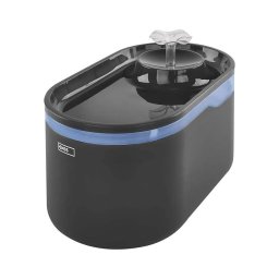 Fântână pentru animale de companie 2,6 l/5V gri