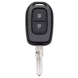 Carcasa cheie Techstar pentru Dacia Logan, Duster, Sandero, Dokker, si modele Renault 2013-2023, 2 butoane, lama metalica, inlocuire carcasa uzata