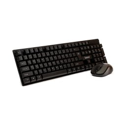 Tastatura KIT wireless SPACER, tastatura wireless + mouse wireless, black, "SPDS-1100" (include TV 0.8lei)
