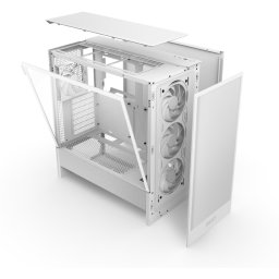 Carcasa CC-H52FW-R1, Middle Tower, mITX, mATX, ATX, Alb