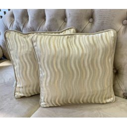 Set 2 perne decorative 2Face cu fata detasabila, Hiko BEJ, editie limitata