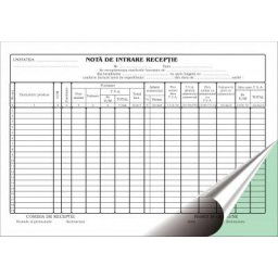 N.I.R. autocopiativ, format A4, 50 set/carnet