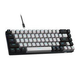 Tastatura MK-BOX, Cu fir, USB-C, Multicolor