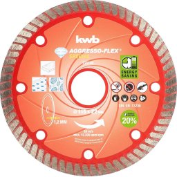 Disc de taiere cu diamant Economie de energie 20%, 115x22.2x7.0x 1.2mm