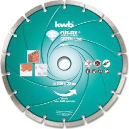Disc diamantat segmentat CUT-FIX® GREEN-LINE, 230x22 mm