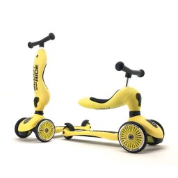 Trotineta copii transformabila 2 in 1 Scoot and Ride HighwayKick 1 Lemon