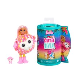 Papusa Barbie Cutie Reveal - Chelsea, Maimutica