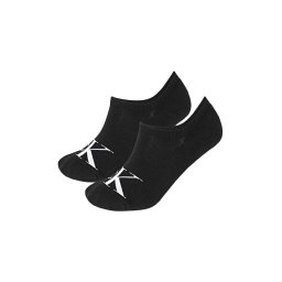 CALVIN KLEIN Șosete (Pack of 2) Ckj Men Footie High Cut Mon 701228809 001 black