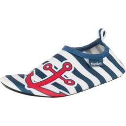 PLAYSHOES Flip-flops albastru / roșu / alb