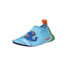 PLAYSHOES Flip-flops albastru aqua / albastru regal / portocaliu mandarină / alb