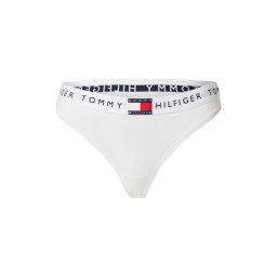 Tommy Hilfiger Underwear Tanga 'CLASSIC' bleumarin / gri deschis / roșu / alb