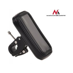Suport telefon Maclean Bicycle M MC-688M, 7,5 x 13,5 x3 ,5 cm, Negru cu folie transparenta