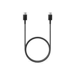 Cablu de Date Type-C la Type-C, 480Mbps, 2.1A, 1m - Samsung (EP-DA905BBE) - Black (Bulk Packing)