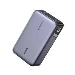 Baterie Externa UGREEN 20000mAh, 100W, 1 x USB Type-C Input, 2 x USB Type-C Output, 1 x USB Output, Gri