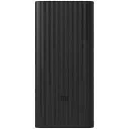 Baterie Externa Xiaomi, 30000mAh, 18W, QC + PD, 1 x USB-C - 2 x USB-A, Neagra