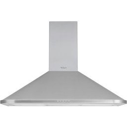 Hota Tesla decorativa DC900AXP, Putere de absorbtie 630 m3/h, 3 trepte de viteza, Iluminare LED, 90 cm, Inox