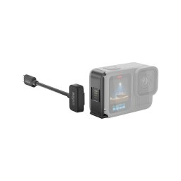Accesoriu Camere video GoPro Kit usita + cablu alimentare magnetice Contacto pentru HERO11/12/13, Negru