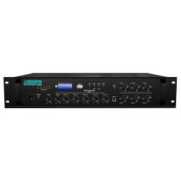 Amplificator 350W cu mixer DSPPA MP1010U, 6 zone, USB/SD/Tuner, 4Mic si 3AUX, 100V & 4-16 Ohmi
