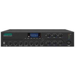 Amplificator Mixer digital DSPPA DMA6350U, 350W, cu 6 zone si statie de paging la distanta