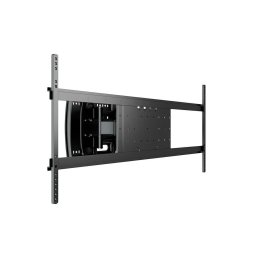 Suport TV de perete Super Slim Tilt & Turn, Multibrackets MB-9925, 75"-110", max.125 kg, negru